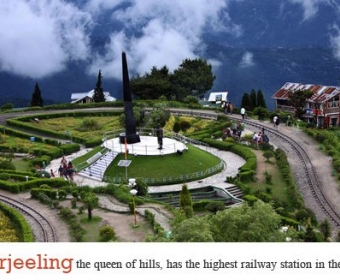 Tour of the city of Darjeeling while sightseeing 